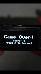 Endless Sidescroller Game with Arduino #SHORTS
