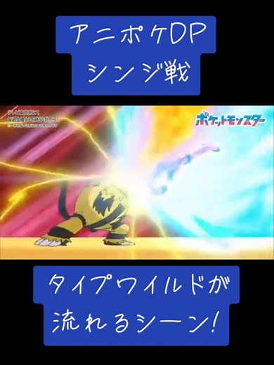 アニポケ名バトル！ゴウカザルvsエレキブル