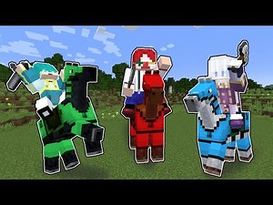 馬から降りずにエンドラ討伐できるのか！？【マイクラ・マインクラフト】