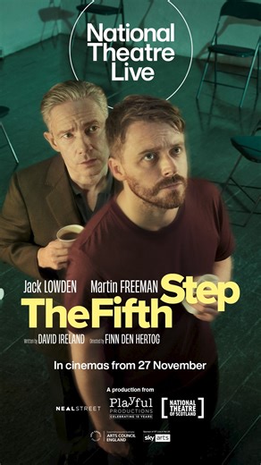 Critically acclaimed and subversively funny new play about a pair on the 12-step programme of Alcoholics Anonymous, starring Jack Lowden and Martin Freeman.... After years in the 12 step programme of Alcoholic Anonymous, James becomes a sponsor to newcomer Luka. The pair bond over black coffee, trade stories and build a fragile friendship out of their shared experiences. But as Luka approaches step five - the moment of confession - dangerous truths emerge, threatening the trust on which both of 