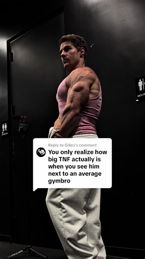 Replying to @Gilles Pink beater adds 20lbs If you are interested in coaching, text (415) 605-6126 Training App, Muscle Building and Fat Loss Manuals in linktree in bio @ekkovision (gym stuff) Code TNF @ekkovisionclothing Code TNF @macrofactorapp (tracking app) Code TNF @marekhealth (telehealth) Code TNF @gym_pin (gym equipment) Code TNF @hummusfit (buff muffin/meal prep) TNF All of these can be found at my linktree in bio 🤝