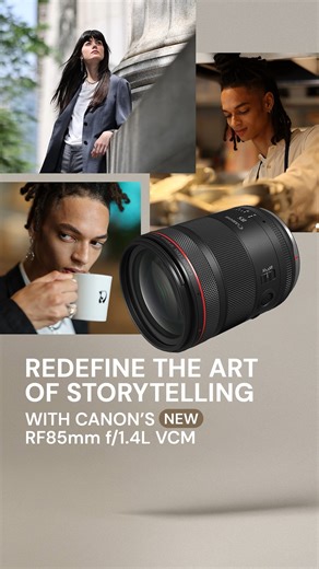 Not JUST another 85mm ‼️ The new RF85mm f/1.4L VCM is designed for users who demand more - cinematic video and dramatic stills, all from one medium telephoto hybrid lens. Why you’ll want it: ✨ The magic of f/1.4 for that rich bokeh, plus outstanding optical performance. 🎬 VCM focusing for fast, quiet, video-ready autofocus. ⚡ Creator-friendly design - it's compact, robust, and unified across the f/1.4 hybrid series for smoother workflows. This lens is here to make your stills and videos unforge