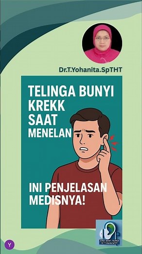 Ears Cracking When Swallowing? Here's the Medical Explanation! @DrTYohanitaSpTHT