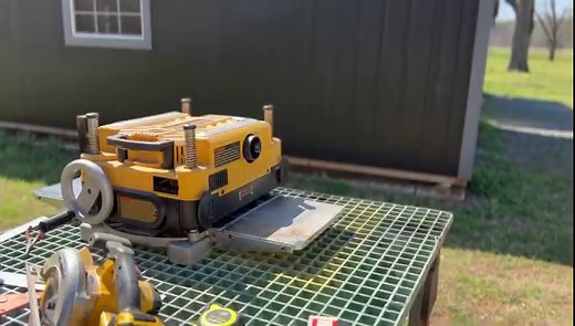 7.8K views · 317 reactions | I love my DEWALT DW735X Planer! It has two Speeds and can plane boards up to 13-Inch’s wide! For more information about this Portable Planer click this link: https://amzn.to/35uMuQE #livesimple #enjoylife #John316 #dowhatyoulove #lovewhatyoudo #DEWALT | The Pallet Cabin/Jarhead Preparedness | Facebook
