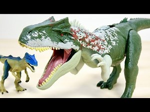 Jurassic World Camp Cretaceous Dinosaur figure that makes a sound! Powerful Color Allosaurus