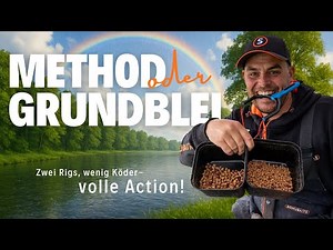 Method feeder or bottom lead - two rigs, little bait - full action