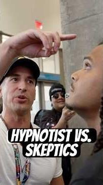 He thought hypnosis was FAKE…