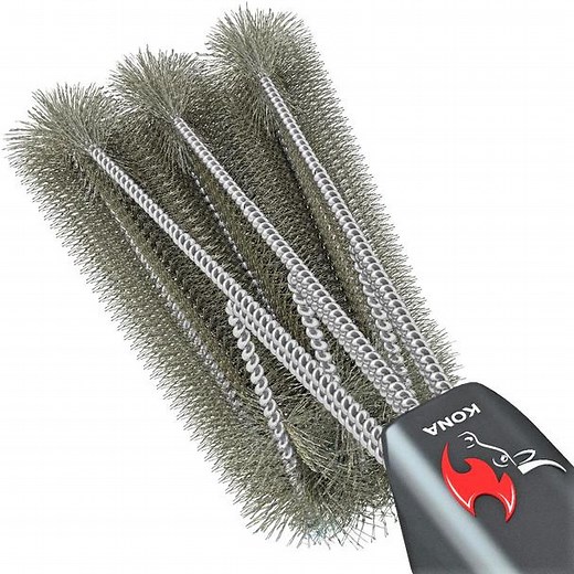 360 Clean Bristle Grill Brush with Black Handle