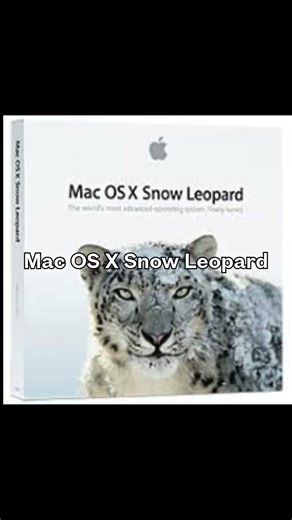 Mac OS X Snow Leopard #foryou #fyp #shorts #trending #viral