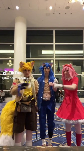 Sonic Cosplay Fun: Missing Con with Friends