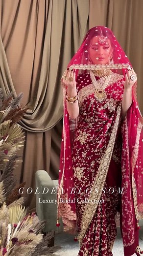 Bridal Saree Collection: Red Sari Designs for Indian Weddings