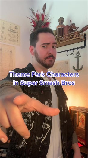 Theme Park Characters in Super Smash Bros