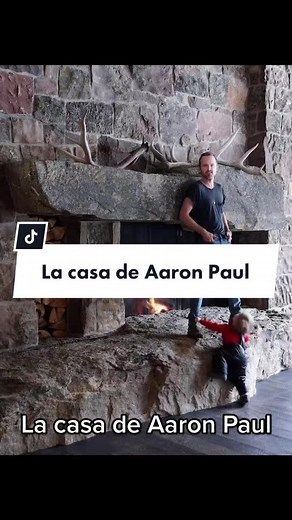 La casa de Aaron Paul: diseño rústico en Idaho