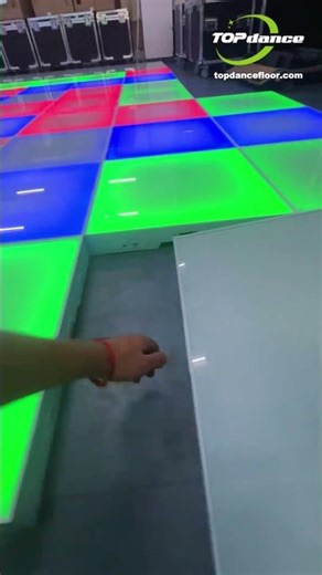 Interactive LED Dance Floor TP-876: Elevate Your Party with Fun & Engagement#OB#DanceFloorDJ#DJOn