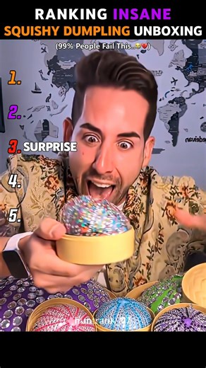 Ranking insane Squishy Dumpling Unboxing 😭😱