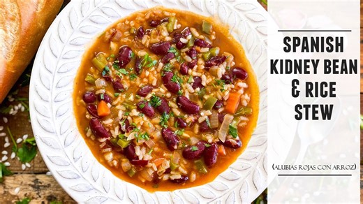Kidney bean & rice stew | Hearty & soul-warming recipe