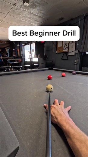 Traveling Pool Hustler 🎱 | New to pool? Start here 👉 The best beginner pool drills to build a smooth stroke and precise cue ball control. #billiards #pooldrills... | Instagram