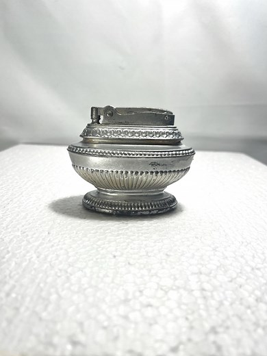 Ronson “queen Anne” Silver Plated Table Lighter – 1950s Working Wick Vintage Decor - Etsy