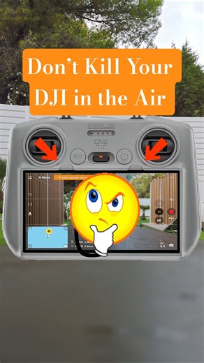 DJI RC2 Stick Setting That Saves Your Drone 🚁 | Avoid Motor Shutoff!