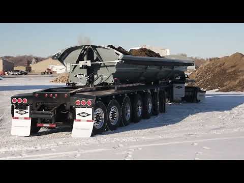 Introducing the SX7 - The Industry's First 7-Axle Side Dump Trailer