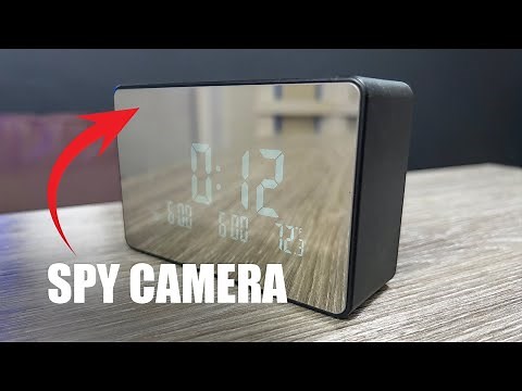 Alarm Clock Hidden Camera | Review, Setup, Unbox