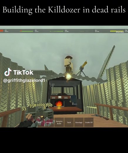 Building the Improved Killdozer in Roblox Dead Rails