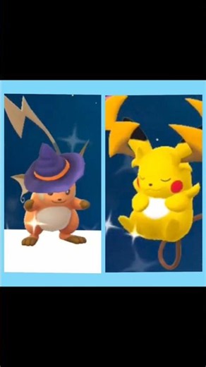 Costume Shiny Mega Raichu Y - Pokemon GO #Shorts
