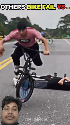 bike cycle fails #funny #viral #video #trendingshorts