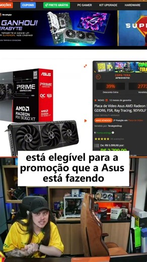 Quer upgrade no setup e um cineminha grátis? A ASUS e a Terabyte resolvem! 🎮🍿
