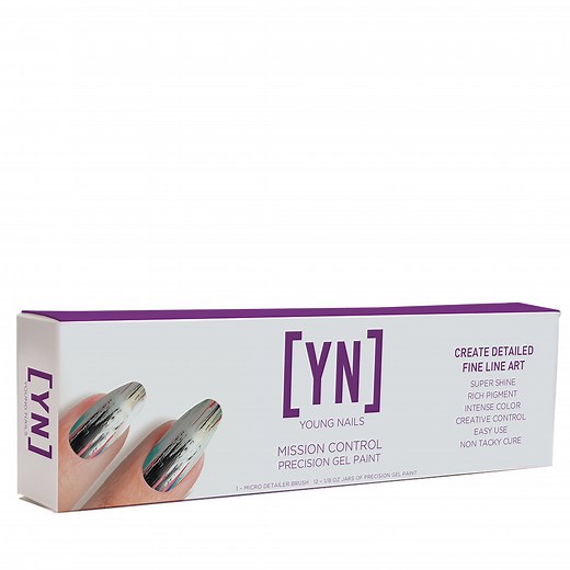 Mission Control Gel Paint Kit | Nail Art Set | Young Nails