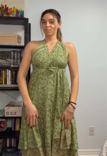 Stylish Sari Skirts and Dresses from Tamara Bozickovic