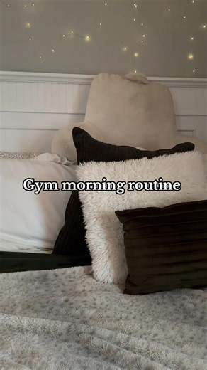 my morning routine when going to the gym 😏 Fasted workout this AM with a hearty breakfast post workout 🏋️‍♀️ #gymtok #fypシ゚viral