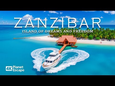Zanzibar 4K –Discover Paradise Beaches & Turquoise Waters of Tanzania with Deep House Chill 🌴