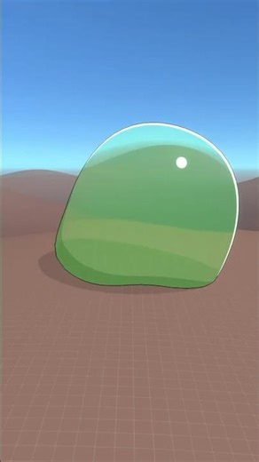 Blob Soft Body Test 64 #gamedev #madewithunity