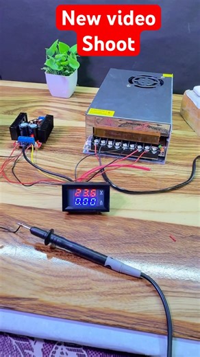 100V 10A Dual LED Voltmeter Ammeter Monitor Panel Connection #shorts #digitalmeter #voltmeter