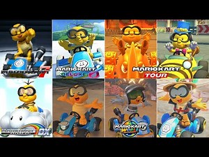 Evolution Of Lakitu Characters In Mario Kart Games [2011-2025]