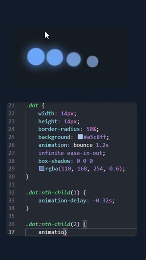 How to create loading spinner in html css #html #css #website #procoder