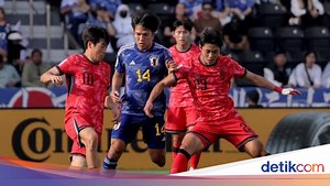 Hasil Piala Asia U-23: Kalahkan Jepang, Korea Selatan Juara Grup B