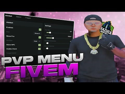 FIVEM PVP MENU 😱 INSANE AIMBOT + SECRET SETTINGS (DOMINATING THE SERVER)
