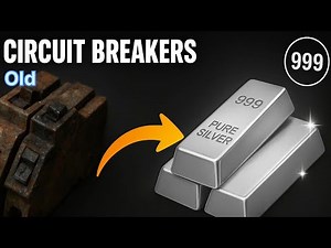 Old Circuit Breakers into Pure Silver - Amazing Recycling Process