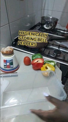 How to store bell peppers in the fridge for longer and hygienically