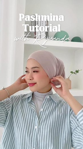 Tutorial hijab pashmina simple dan elegant 😍 #tutorial #pashmina