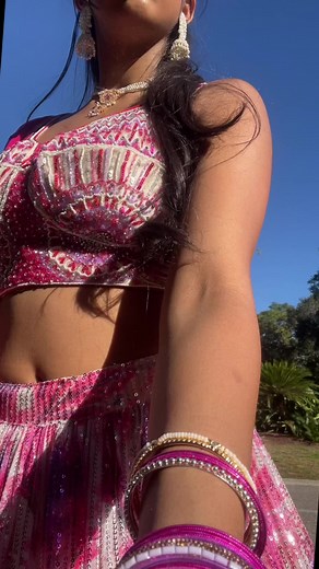 i did a little fit check but i love this lehenga so im going to post this