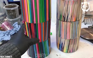 357K views · 447 reactions | Making a huge pencil that you can draw with By Nick Zammeti (youtube.com/channel/UC3-0S7vXfwYY2jj5EkMpymA) Nick Zammeti | Crafty Panda How | Facebook