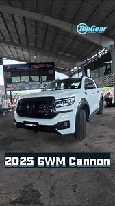 20K views · 154 reactions | We recently got to try out the new GWM Cannon, the updated pickup truck with fresh new looks and a bigger, more powerful engine. Here's a quick walkaround of this new model. #topgearph #GWMCannon #GWMPhilippines #GWM #GreatWallMotor #pickup #pickuptruck | Top Gear Philippines | Facebook