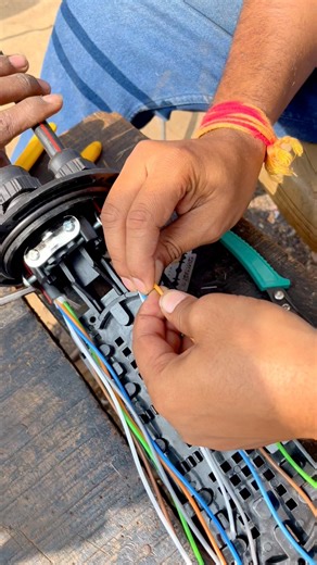 Jio 12 Core Fiber Cut Repair 🔧 Complete splicing process | Step by step #JioFiber #jharkhand #minivlog | Poddargvlogs