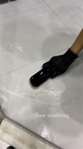 Enjoy the Satisfying Sounds of Floor Scrubbing ASMR