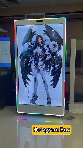 Next-Gen Hologram Box: Ultra-Realistic Holographic Displays With a Digital Human Inside!