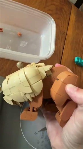 Building the Eevee Lego