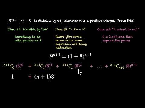 Using Binomial theorem to prove statements Binomial Theorem
